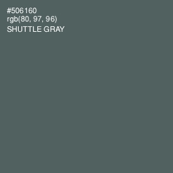 #506160 - Shuttle Gray Color Image