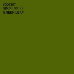 #506307 - Green Leaf Color Image