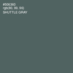 #506360 - Shuttle Gray Color Image