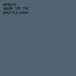 #506472 - Shuttle Gray Color Image