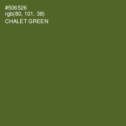 #506526 - Chalet Green Color Image