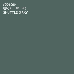 #506560 - Shuttle Gray Color Image