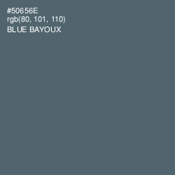 #50656E - Blue Bayoux Color Image
