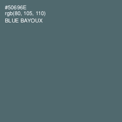 #50696E - Blue Bayoux Color Image