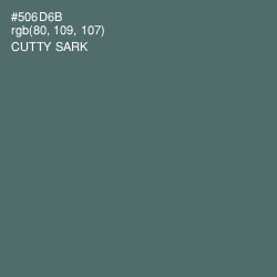 #506D6B - Cutty Sark Color Image