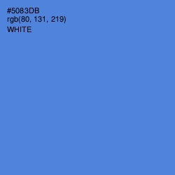 #5083DB - Havelock Blue Color Image