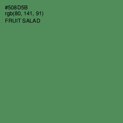 #508D5B - Fruit Salad Color Image