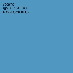 #5097C1 - Havelock Blue Color Image