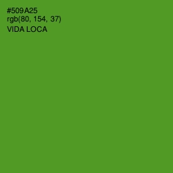 #509A25 - Vida Loca Color Image