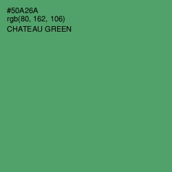#50A26A - Chateau Green Color Image