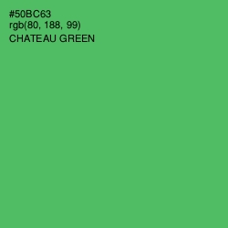 #50BC63 - Chateau Green Color Image