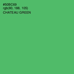 #50BC69 - Chateau Green Color Image
