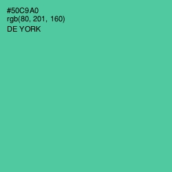 #50C9A0 - De York Color Image