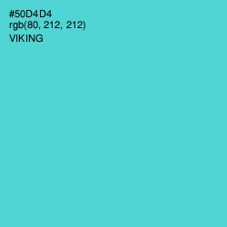 #50D4D4 - Viking Color Image