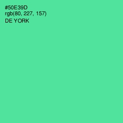#50E39D - De York Color Image