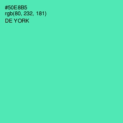 #50E8B5 - De York Color Image