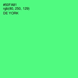 #50FA81 - De York Color Image