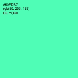 #50FDB7 - De York Color Image