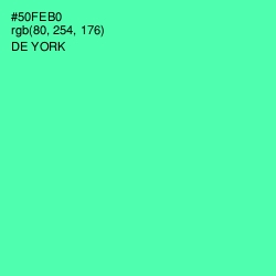 #50FEB0 - De York Color Image