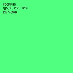 #50FF80 - De York Color Image