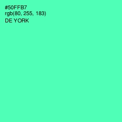 #50FFB7 - De York Color Image