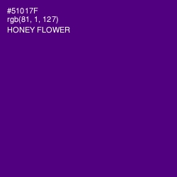 #51017F - Honey Flower Color Image