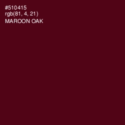 #510415 - Maroon Oak Color Image