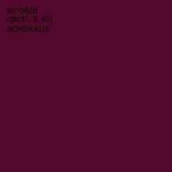 #51082B - Bordeaux Color Image