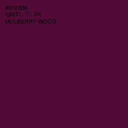 #510B36 - Mulberry Wood Color Image