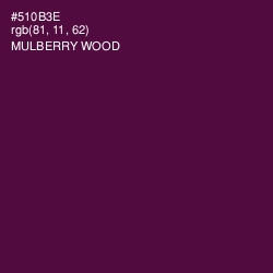#510B3E - Mulberry Wood Color Image