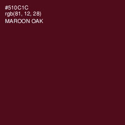 #510C1C - Maroon Oak Color Image