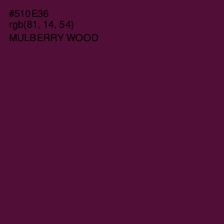 #510E36 - Mulberry Wood Color Image