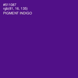 #511087 - Pigment Indigo Color Image