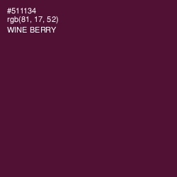 #511134 - Wine Berry Color Image
