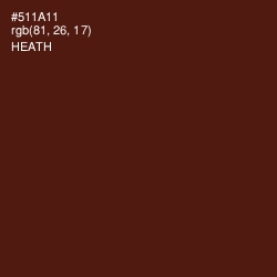 #511A11 - Heath Color Image