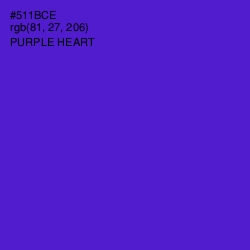 #511BCE - Purple Heart Color Image