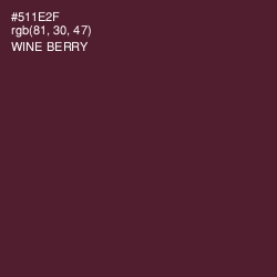 #511E2F - Wine Berry Color Image
