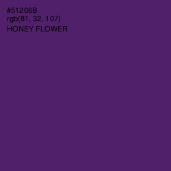 #51206B - Honey Flower Color Image