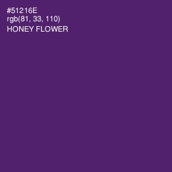 #51216E - Honey Flower Color Image