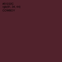 #51222C - Cowboy Color Image