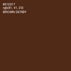 #512917 - Brown Derby Color Image