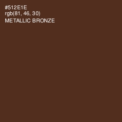 #512E1E - Metallic Bronze Color Image