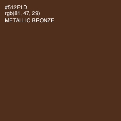 #512F1D - Metallic Bronze Color Image