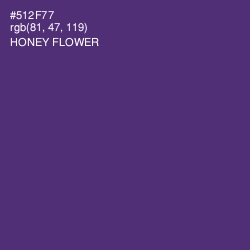 #512F77 - Honey Flower Color Image