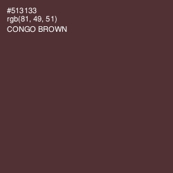 #513133 - Congo Brown Color Image