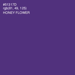 #51317D - Honey Flower Color Image