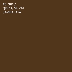 #51361C - Jambalaya Color Image