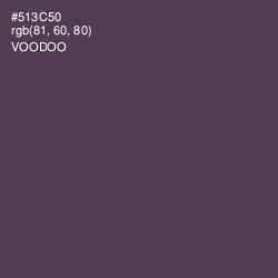 #513C50 - Voodoo Color Image