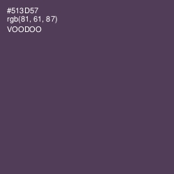 #513D57 - Voodoo Color Image