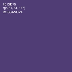 #513D75 - Bossanova Color Image